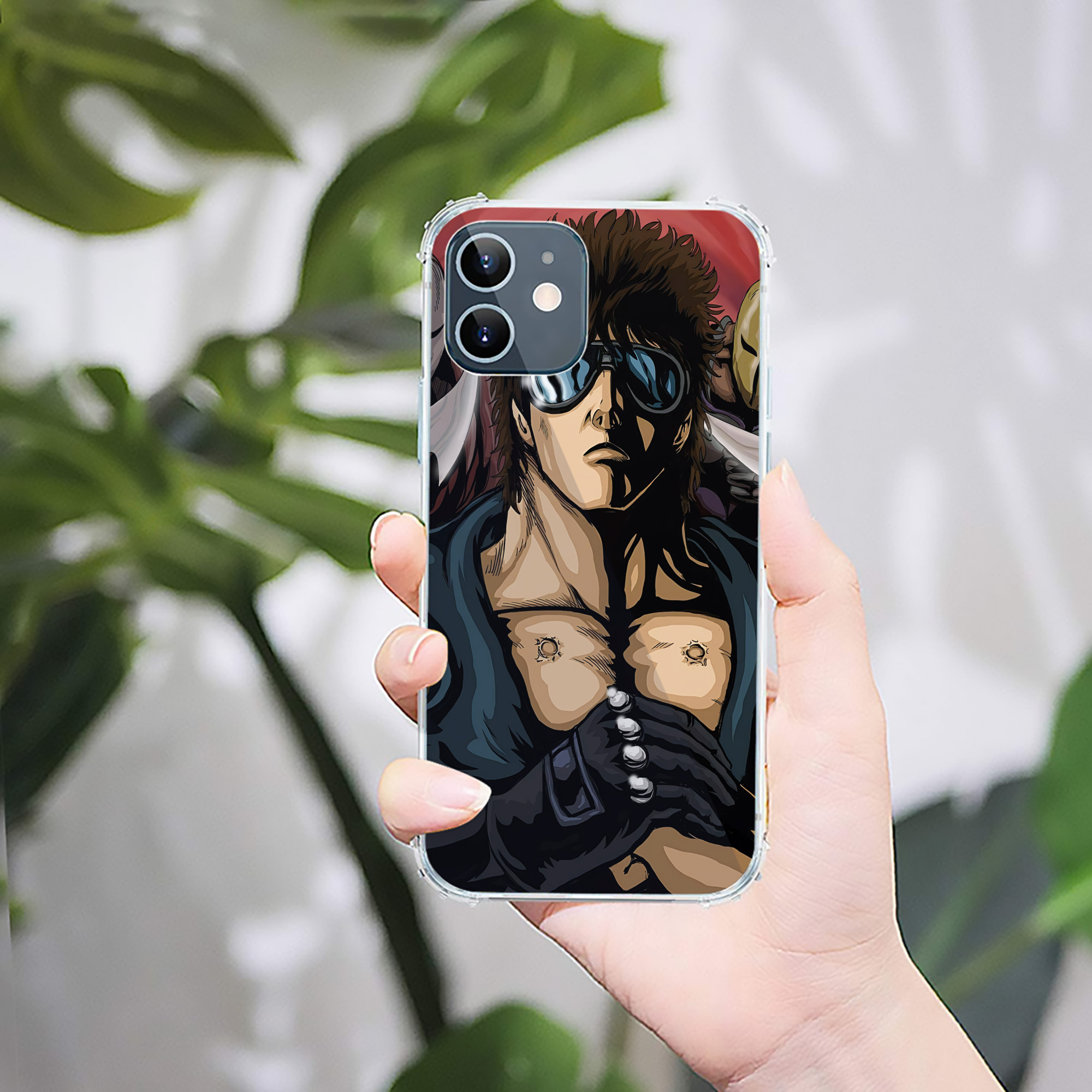 北斗の拳 Fist of the North Star 【iPhone 12シリーズ対応】透明スマホケース（クリアソフトケース）